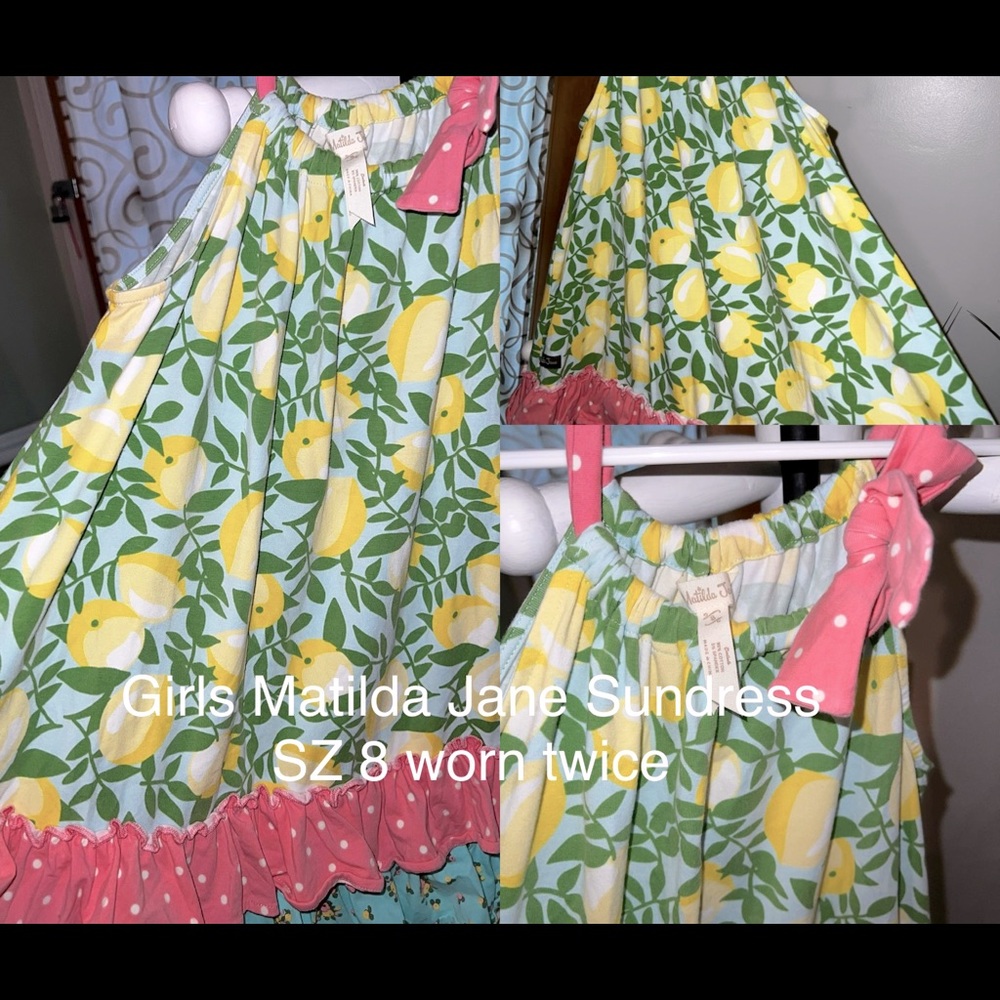 Matilda Jane girls sundress size 8